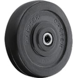ハンマー E型ゴムB入り車輪 100mm 437E-RDB100