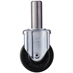 ハンマー 差込み固定式ゴム車輪（ローラーベアリング）65mm 420SKR-RDB65