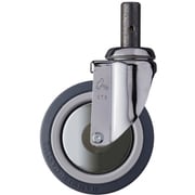 920MK-KUB125 [ハンマー 差込み旋回式ウレタン車輪（ナイロンホイール・ボールベアリング）125mm]