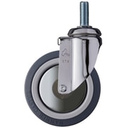 920MA-KUB125 [ハンマー ねじ込み旋回式ウレタン車輪（ナイロンホイール・ボールベアリング）125mm]