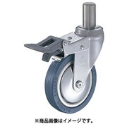 915EK-PR75 [ハンマー 差込み旋回式ゴム車輪 75mm トータルロック]