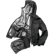 AS-933-BK-M [マック フォーシーズンレインスーツ ブラック M]