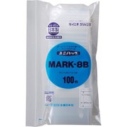 MARK-8B-100 [セイニチ 「ユニパック」 MARK-8B 85×60×0.08 100枚入]