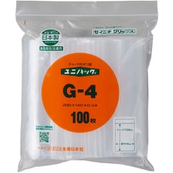 G-4-100 [セイニチ 「ユニパック」 G-4 200×140×0.04 100枚入]
