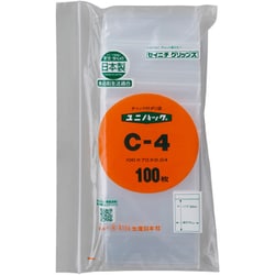 C-4-100 [セイニチ 「ユニパック」 C-4 100×70×0.04 100枚入]