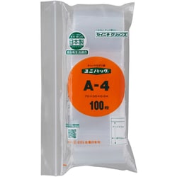 A-4-100 [セイニチ 「ユニパック」 A-4 70×50×0.04 100枚入]