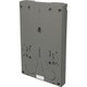 ND4KG [日動電工 電力量計取付板 グレ-]