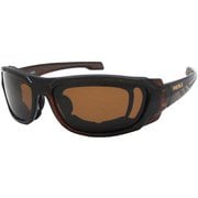 Protection Eyewear BARREL 偏光サングラス メンズ ライダーサングラス ブラウン バイク/自転車 RS504-BROWN