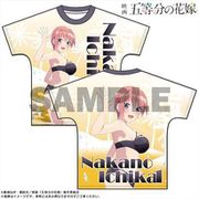 映画 五等分の花嫁 フルグラフィックTシャツ Lサイズ 水着 Ver. 中野一花 [キャラクターグッズ]