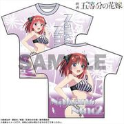 映画 五等分の花嫁 フルグラフィックTシャツ Lサイズ 水着 Ver. 中野二乃 [キャラクターグッズ]