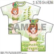 映画 五等分の花嫁 フルグラフィックTシャツ Lサイズ 水着 Ver. 中野四葉 [キャラクターグッズ]