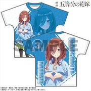 映画 五等分の花嫁 フルグラフィックTシャツ Lサイズ 夏制服 Ver. 中野三玖 [キャラクターグッズ]