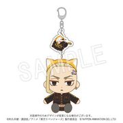 東京リベンジャーズ×あらいぐまラスカル ぬいぐるみストラップ 龍宮寺堅 [キャラクターグッズ]