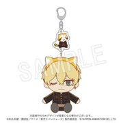 東京リベンジャーズ×あらいぐまラスカル ぬいぐるみストラップ 松野千冬 [キャラクターグッズ]