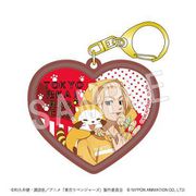 東京リベンジャーズ×あらいぐまラスカル ハートラバーキーホルダー 佐野万次郎 [キャラクターグッズ]
