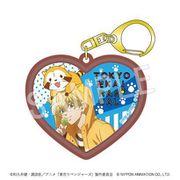 東京リベンジャーズ×あらいぐまラスカル ハートラバーキーホルダー 松野千冬 [キャラクターグッズ]