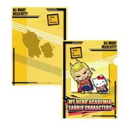 僕のヒーローアカデミア×サンリオキャラクターズ クリアファイルA オールマイト / ハローキティ [キャラクターグッズ]