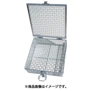 OM1054-51 [オオモリ 蝶番蓋付バスケット中 150×150×100]