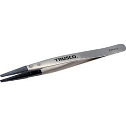 EP-H3 [TRUSCO ESDチップピンセット 先平型 先端幅3mm]