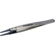 EP-2.3 [TRUSCO ESDチップピンセット 先平型 先端幅2.3mm]