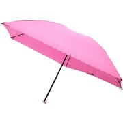 折りたたみ傘 晴雨兼用 8808 UVIONSTAR軽量耐風傘 ピンク 約53cm 手開き式 5本骨 ピンク