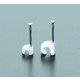 3～5mm 丸型ケーブルクリップ クリアー 100個 EA947C-5