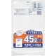 ジャパックス 容量表示入ポリ袋45L厚口0.025 TSN46