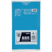 ジャパックス メタロセン配合ポリ袋 90L青10枚0.040 TM91