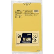 ジャパックス 業務用ポリ袋 70l黄色10枚0.040 CY70