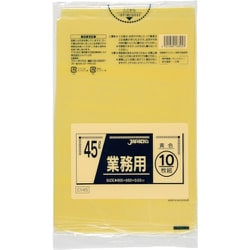 ジャパックス 業務用ポリ袋 45l黄色枚0.030 CY45