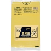 ジャパックス 業務用ポリ袋 45l黄色枚0.030 CY45