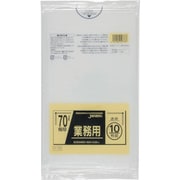 ジャパックス 業務用ポリ袋 70l透明10枚0.050 P-78