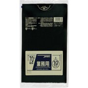ジャパックス 業務用ポリ袋 70l黒10枚0.050 P-77