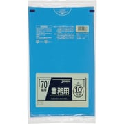 ジャパックス 業務用ポリ袋 70l青10枚0.050 P-76