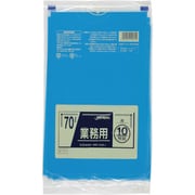 ジャパックス 業務用ポリ袋 70l青10枚0.040 P-71