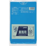 ジャパックス 業務用ポリ袋 45l青10枚0.040 P-46