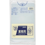 ジャパックス 業務用ポリ袋 20L透明10枚0.030 P-23