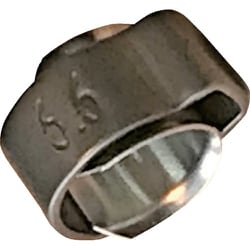 Oetiker PG154 インサート付きイヤークランプ φ5.2-6.2mm 15400015