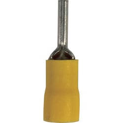 EV10-P55-QYY [ストロングホールド ビニール絶縁被覆付ピン圧着端子 電線サイズ：AWG12～10/3.5～5.5sq ピンサイズ：2.5mm 25個入り]