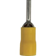 EV10-P55-QYY [ストロングホールド ビニール絶縁被覆付ピン圧着端子 電線サイズ：AWG12～10/3.5～5.5sq ピンサイズ：2.5mm 25個入り]