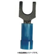 EV14-10FB-Q [ストロングホールド ビニール絶縁被覆付圧着端子（先開形） 電線サイズ：AWG16～14/1.25～2sq 取付ネジ：M5 25個入り]
