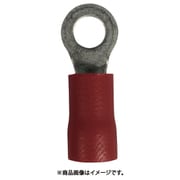 EV8-8R-Q [ストロングホールド ビニール絶縁被覆付圧着端子（丸形） 電線サイズ：AWG8/8sq 取付ネジ：M4 25個入り]