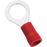 EV8-12R-Q [ストロングホールド ビニール絶縁被覆付圧着端子（丸形） 電線サイズ：AWG8/8sq 取付ネジ：M12 25個入り]
