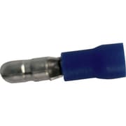 EBV14-4MB-Q [ストロングホールド ビニール絶縁被覆付オス型ギボシ端子 電線サイズ：AWG16～14/1.25～2sq 端子幅3.9mm 25個入り]