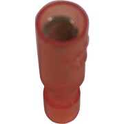 EBNF18-4FIB-Q [ストロングホールド ナイロン完全絶縁被覆付メス型ギボシ端子 電線サイズ：AWG22～16/0.3～1.25sq 端子幅3.9mm用 25個入り]