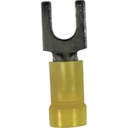 EV10-8FB-Q [ストロングホールド ビニール絶縁被覆付圧着端子（先開形） 電線サイズ：AWG12～10/3.5～5.5sq 取付ネジ：M4 25個入り]