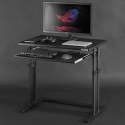 ヨドバシ.com - バウヒュッテ Bauhutte BHD-800CM-BKY [昇降式PCデスク