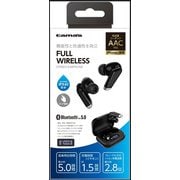 完全ワイヤレスイヤホン Bluetooth対応 ブラック TBS62K