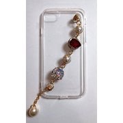 STP-IPSE3-TSCGA [iPhone SE（第3世代）用 Pearl Teddy Strap case]