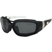 Protection Eyewear SUPREME メンズ 偏光サングラス スモーク ライダーサングラス バイク/自転車 RS910-SMOKE